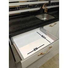 Çekmece Içi Kaşıklık 33X49CM Organizatör 4 Gözlü Antibakteriyel 30 Luk Modül