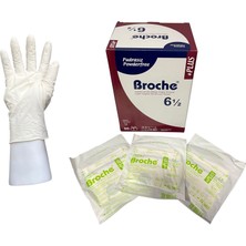 Broche Pudrasız Steril Cerrahi Eldiven No: 6,5 8'li Paket