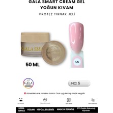 Gala Smart  Yoğun Kıvamlı Gala Protez Tırnak Jeli No:05 - 50 ml
