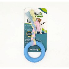 Snmswrld Eurodog Puppy Toys Mavi Halka Diş Kaşıma Oyuncağı