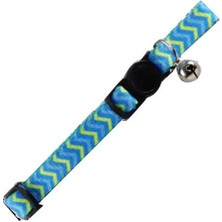 Snmswrld Pawise Kedi Boyun Tasması Yeşil Mavi