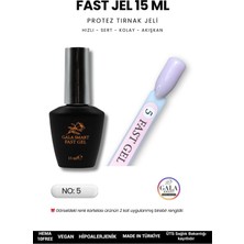 Gala Smart  Akışkan Protez Tırnak Jeli Fast Jel No:5