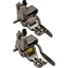 Hodbehod Sanayi Tipi Dikiş Makinesi Teflon ve Metal Tekerlekli Çubuklu Gazi Ayağı 2 Li Set