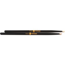 Promark R7AAG Rebound 7A Activegrip Acorn Baget | Isıya Duyarlı Grip - Siyah Kaplama - Palamut Uç