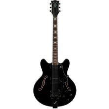 Vox Bobcat V90B-BK | Semi Hollow Body With Bigsby Elektro Gitar