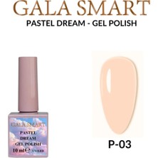 Gala Smart  Pastel Dream Kalıcı Oje 10 ml No:p3