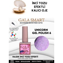 Gala Smart  Inci Tozu Efektli Unıcorn Kalıcı Oje U6