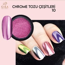 Gala Smart  Toz Nail Art Krom Toz No 10