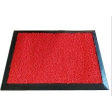 Tuncel Teknik Kauçuk Hijyen Paspası Kırmızı Kıvırcıklı 60X80