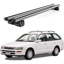 Today Auto Pençe Toyota Corolla Sw (1993-1997) Uyumlu Gri Ara Atkı 109CM Port Bagaj Tavan Barı