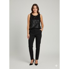 Ekol Pul Payetli Bluz 2858
