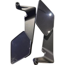 Chyibo Universal Motosiklet Aynası Seti – 8mm Düz / 10MM Düz / 10MM Ters Uyumlu (Sağ-Sol)
