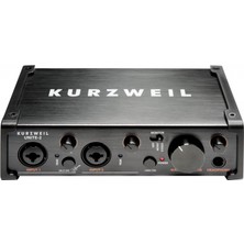 Kurzweil Unıte-2 Profesyonel USB Ses Kartı | 2 Giriş / 2 Çıkış Yüksek Çözünürlüklü Kayıt Kalitesi ve Düşük Gecikme Performansı