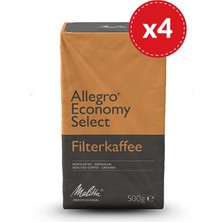 Melitta Professional Allegro Economy Select 500GR Filtre Kahve x 4 Adet