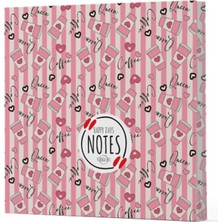 Renklime Kahve 8 - Çizgisiz Yan Boyamalı Defter