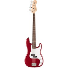 Squier 0379700554 Debut Precision Bass Gitar (Dakota Red) | Laurel Klavye Kırmızı Renk ve Klasik Fender Tasarımı