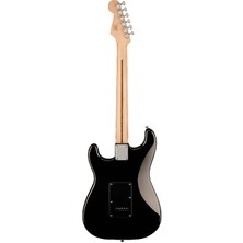 Squier 0373203506 Sonic Stratocaster Hss Elektro Gitar (Siyah) | Akçaağaç Klavye Siyah Pickguard ve Çok Yönlü Hss