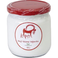 Kapra Keçi Süzme Yoğurt 400 G - %100 Doğal ve Yoğun Kıvamlı Gurme Lezzet