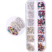 Gala Smart  Parlak Tırnak Süsleme Taşı - Mix 12`li Set WN-517 Parlak Tırnak Süsleme Taşı - Mix 12`li Set WN-517