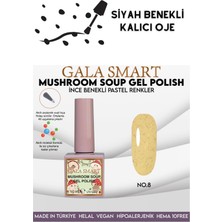 Gala Smart  Mushroom Kalıcı Oje 10 ml  No: 08