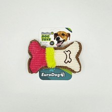 Snmswrld Eurodog Peluş Kemik Köpek Oyuncağı 16X10 cm