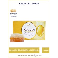 Lawin Kabak Lifli Kolajen Özlü Doğal Sabun – Cilt Yenileyici Peeling Etkili Kalıp Sabun