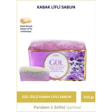 Lawin Lifli Gül Kokulu Katı Sabun – Doğal Peeling Etkili ve Ferahlatıcı Banyo Sabunu