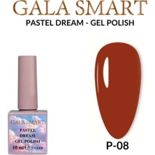 Gala Smart  Pastel Dream Kalıcı Oje 10 ml No:p8