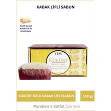 Lawin Kabak Lifli Kükürt Özlü Doğal Sabun – Arındırıcı ve Peeling Etkili Kalıp Sabun