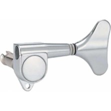 Valencia BMH7105CRR4 Bas Gitar Burgu Seti - 4 Sağ - Krom (Orta/profesyonel Seviye) | Standart Açık Tip Mekanizma, Hassas Akort Kararlılığı ve Dayanıklı Metal Gövde