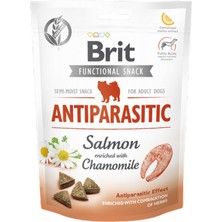 Snmswrld Brit Care 150 gr x 10 Adet Parazit Önlemek Için, Tahılsız, Somon Balıklı ve Papatyalı, Fonksiyonel Yetişkin Köpek Ödülü