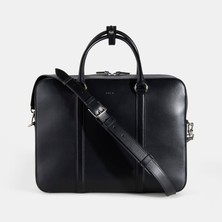 Desa Erkek Siyah Deri Evrak Çantası