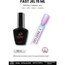 Gala Smart  Akışkan Protez Tırnak Jeli Fast Jel No:3
