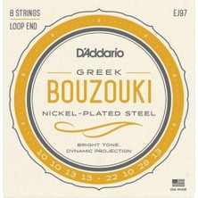 D'addario EJ97 Ej Serisi Buzuki Tel Seti (Nickel Wound)