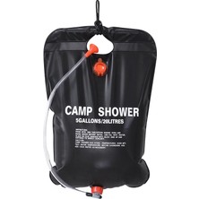 WİderMarkt 20 Litre Solar Kamp Duşu – Güneş Enerjili Taşınabilir Outdoor Duş Seti (Duş Başlıklı)
