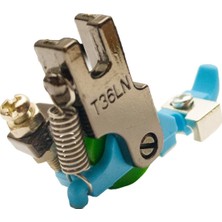 Hodbehod Sanayi Dikiş Makinası Teflon Plastik Rulmanlı Gizli-Sol Fermuar Ayağı P36LN