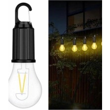 Astraltech Şarjlı Dekoratif Kamp Lambası Askılı Ampul LED Işık Type-C Girişli