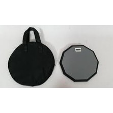 Cremonia TD08 8 Inç Davul Çalışma Pedi - Siyah (Aksesuar) | Geniş Antrenman Alanı, Masa Üstü Kullanıma Uygun Kaymaz Taban, Hız ve Teknik Gelişimi Için Optimize Edilmiş Yüzey