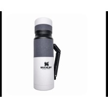 Stanley Klasik Vakumlu Beyaz Çelik Termos 1 Lt