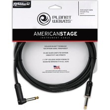 Planet Waves PWAMSGRA20 American Stage Inst Cable Ra 20 (6 Metre) | Korozyona Dayanıklı - Saf Sinyal - L Açılı