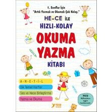 Renklime Hece ile Hızlı Kolay Okuma Yazma Kitabı