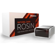 Planet Waves VR300 Dark Rosin - Koyu Keman Reçinesi (Aksesuar) | Koyu Renkli Yapısı ile Daha Fazla Tutuş ve Sürtünme, Parlak Tonlar Için Ideal Kavrama ve Plastik Saklama Kabı