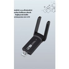 Astraltech Tak-Çalıştır Özellikli Çift Bant Wifi Adaptör – 1200 Mbps