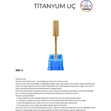 Gala Smart  Freze Törpü Makinası Titanyum Uç No:4