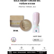 Gala Smart  Yoğun Kıvamlı Gala Protez Tırnak Jeli No:10 - 30 ml