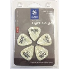 Planet Waves PW1CMPT25 25'li Sedef Pena Seti - Mother Of Pearl (Aksesuar) | Standart 351 Formu, Selüloit Malzeme ile Sıcak Ton ve Kaydırmaz Sedefli Yüzey