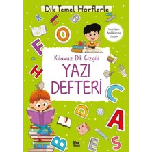 Renklime Kılavuz Dik Çizgili Yazı Defteri (Küçük Boy)