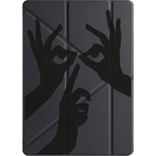 Adasena Huawei Honor Pad X9 11.5' Kılıf Uyku Modlu Kalem Bölmeli Baskılı Face To Face