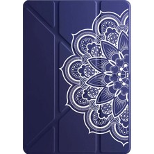 Adasena Huawei Honor Pad X9 11.5' Kılıf Uyku Modlu Kalem Bölmeli Baskılı Luxo Mandala