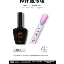 Gala Smart  Akışkan Protez Tırnak Jeli Fast Jel No:4